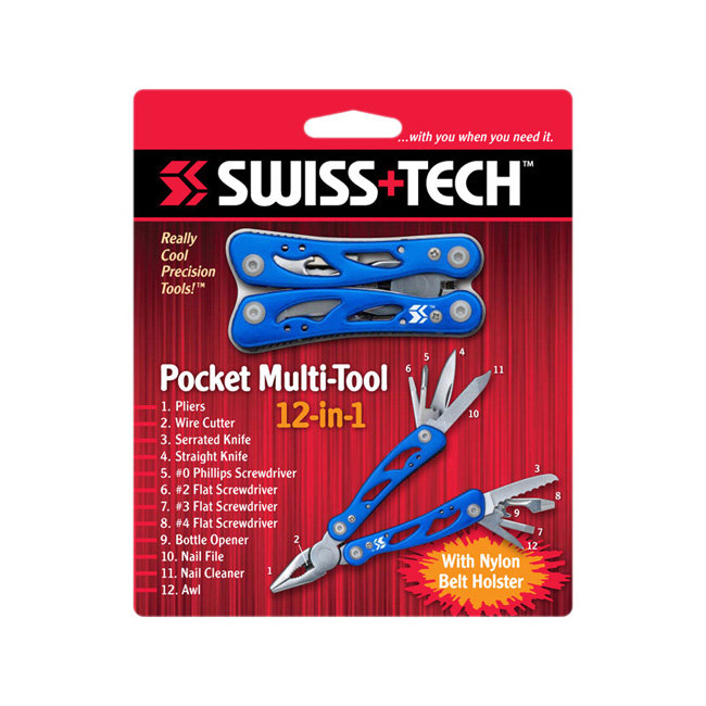 Swiss+Tech Pocket Multi-Tool 12-in-1
