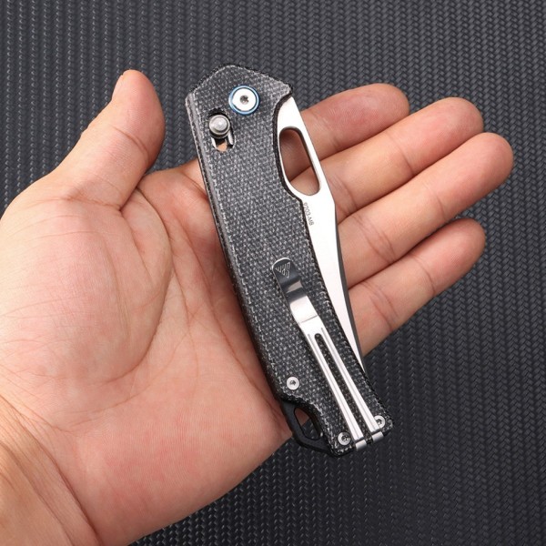 Нож складной SRM Retreiver 9203-MB черный (Поврежден. упаковка.)