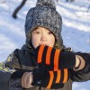 Уцененный товар Водонепроницаемые детские варежки Dexshell Children mittens оранжевый/черный S (Без упаковки. В зип пакете.)