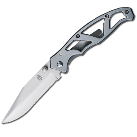 Уцененный товар Нож Gerber Essentials Paraframe I, прямое лезвие, блистер, (1013968), (Новый. Блистер изношен, не вскрыт)