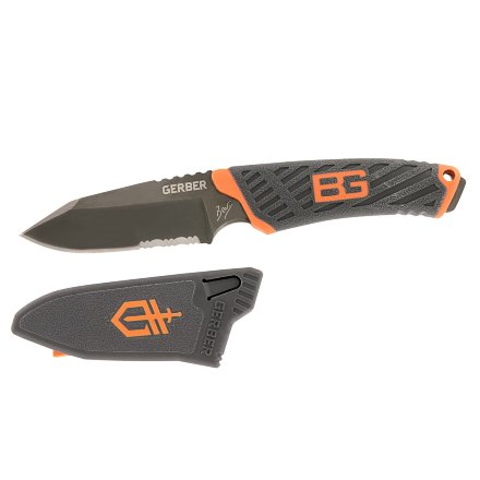 Нож Gerber Bear Grylls Compact Fixed Blade вскрытый, 31-001066open