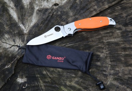 Нож Ganzo G7371 черный, G7371-BK
