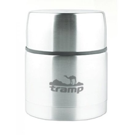 Термоc Tramp с широким горлом, 0,5л, серый, TRC-077, 4743131050341