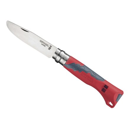 Нож Opinel №7 Outdoor Junior, красный, 001897