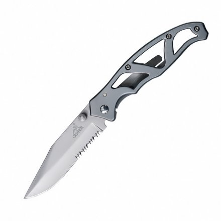 Нож Gerber Paraframe II, серрейторное лезвие, блистер вскрытый, 22-48447open