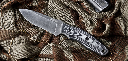Нож тактический Kizlyar Supreme Urban AUS-8 Stone Wash, 4650065055871