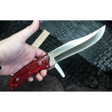 Нож с фиксированным клинком Katz Yukon Cherry Wood, KZ_K300/UK-CW-R