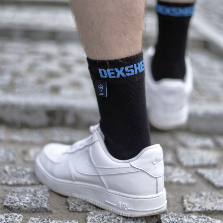 Водонепроницаемые носки Dexshell Thin черный L (43-46)
