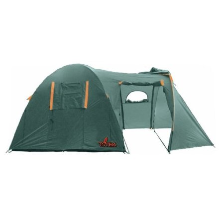 Палатка кемпинговая Totem Catawba 4 (V2) зеленая TTT-024, 4743131055186