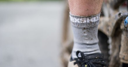 Водонепроницаемые носки Dexshell Thin серый S (36-38)