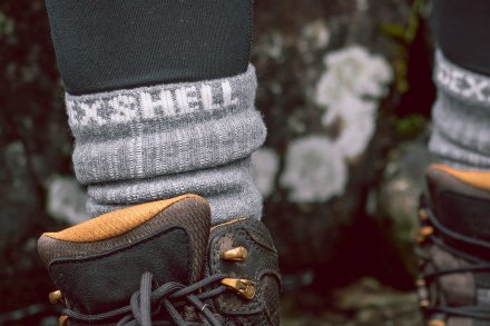 Водонепроницаемые носки Dexshell Terrain Walking серый S (36-38)
