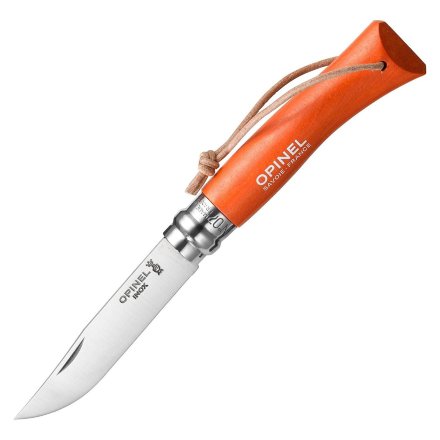 Набор-дисплей 60 шт: нож Opinel №7, нержавеющая сталь, голубой/оранжевый/зеленый/фиолетовый, 001723