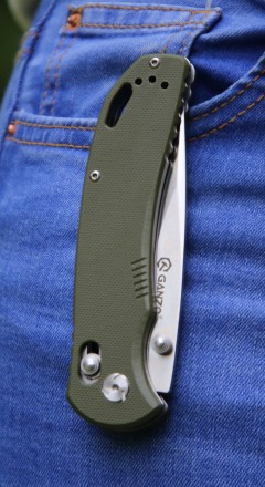 Уцененный товар Нож Ganzo G7531GR (витр образец) зеленый