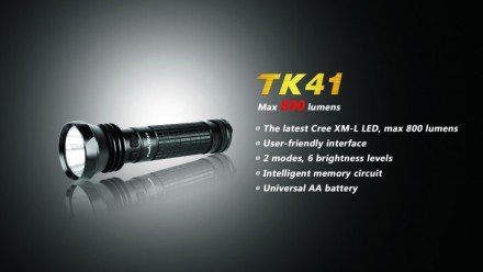 Fenix TK41 (800 лм), TK41old
