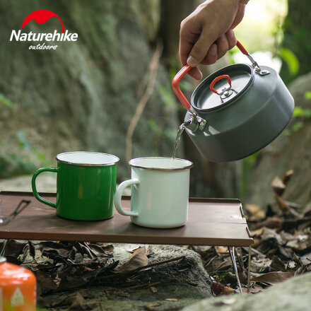 Чайник туристический Naturehike NH17C020-H 1.1л серый