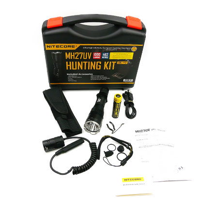 Комплект для охоты Nitecore MH27 Hunting Kit, 17397open2