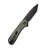 Складной нож CIVIVI Elementum D2 Steel Black Stonewashed Handle Green Micarta
