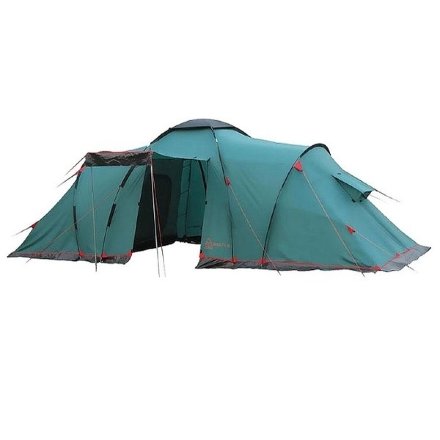 Палатка кемпинговая Tramp Brest 9 (V2) зеленая TRT-84, 474313055049