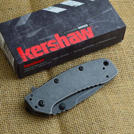 Нож Kershaw K1556BW Cryo II - нож складной, покрытие