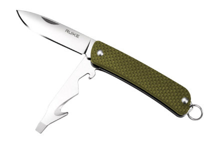 Уцененный товар Нож multi-functional Ruike S21-G зеленый вскрытый