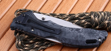 Нож Buck Bantam Kryptek Typhon, B0286CMS27