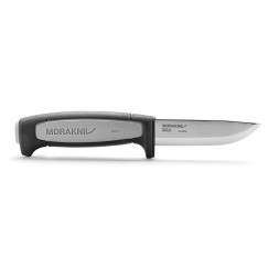 Уцененный товар Нож Morakniv Robust, углеродистая сталь, пластиковая ручка, (Дефект шлифовки , вмятинки на лезвии)