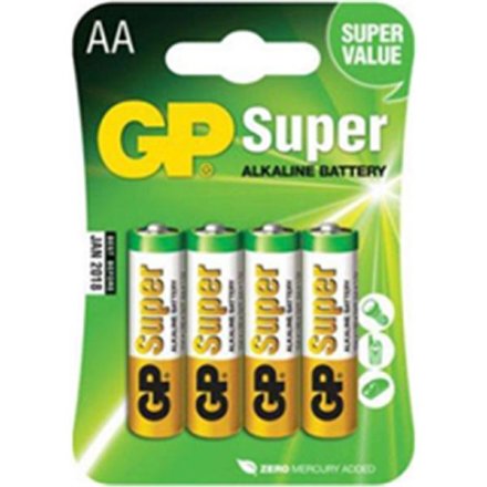 Батарея питания GP LR06 15A Super Alkaline 4шт