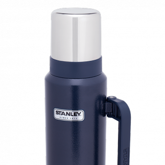 Термос Stanley Classic Vac Bottle Heritage 1.3 л синий, 10-01032-043