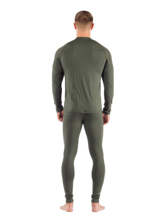 Комплект мужского термобелья Lasting, зеленый - футболка Atar и штаны Atok XL, Atar6262XL_Atok6262XL
