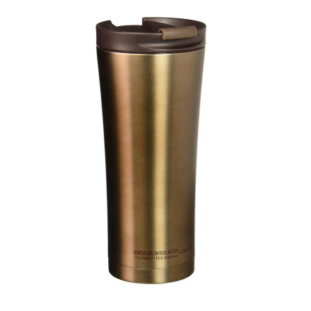 Термокружка Asobu manhattan coffee tumbler, 0.5 л (коричневая, розовая, серая) (коричневая), V700brown
