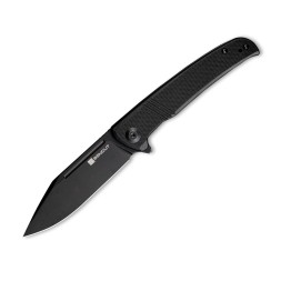 Уцененный товар Складной нож SENCUT Brazoria D2 Steel Black Stonewashed Handle G10 Black (витринный образец, повреждена упаковка)