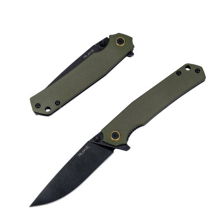 Нож Ruike P801-G, зеленый
