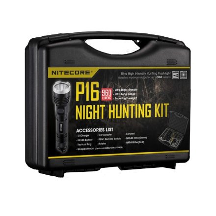 Комплект для охоты Nitecore P16 Hunting Kit Cree XM-L U2, 11456
