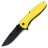 Нож складной Ganzo G622-Y-1 желтый