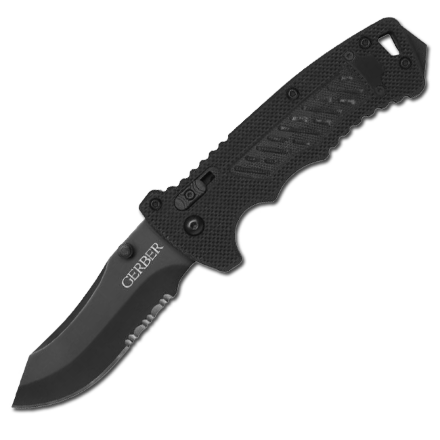Нож Gerber Tactical DMF Folder, серрейторное, блистер, 31-000582