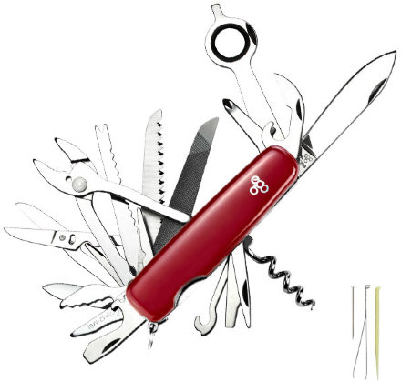 Нож Ego A01.18 красный