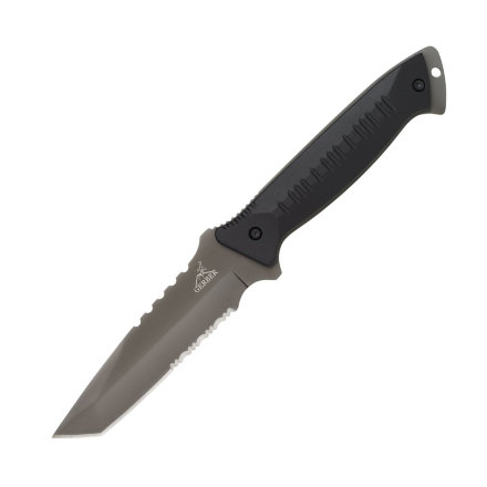 Нож Gerber Warrant Fixed Blade Tanto SE, нержав. сталь с оксидным покрытием вскрытый, 31-000560open