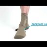 Водонепроницаемые носки DexShell Ultra Thin Crew оливковый/зеленый S (36-38)