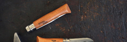 Нож Opinel №9, углеродистая сталь, рукоять из дерева бука, 113090