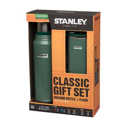 Набор Stanley Legendary Classic термос 1 л + фляга 0.23 л, 10-01025-007