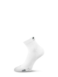Носки Lasting GFB 001, cotton+polypropylene, белый, размер S , GFB001-S