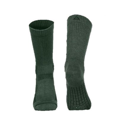 Носки Lasting TSR 620, bamboo+polypropylene, темно-зеленый, размер L , TSR620-L