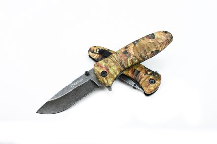 Нож складной Ganzo G622-CA3-4S коричневый