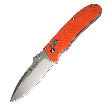 Нож Ganzo G704 оранжевый, G704-O