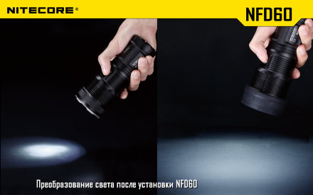 Фильтр Nitecore NF60  матовый, 10390