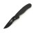 Нож Ontario RAT-1 рукоять черная, клинок черный полусеррейтор, 8847
