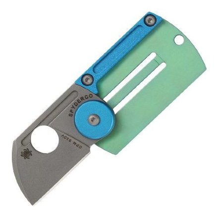 Складной нож Spyderco Dog Tag  бирюзовый (188ALTIP)