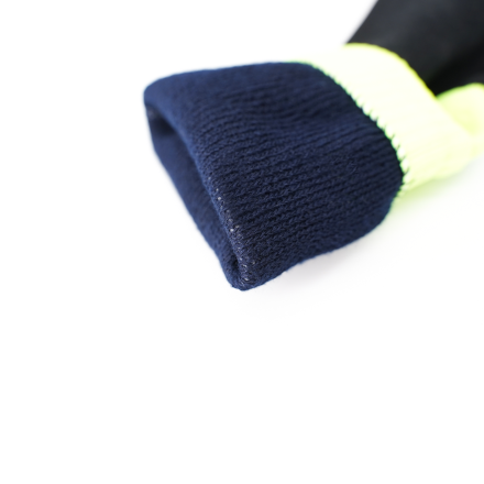 Водонепроницаемые носки DexShell Pro visibility Cycling черный/серый/зеленый/синий XL (47-49)