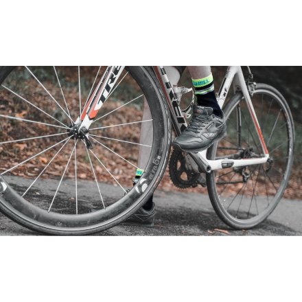Водонепроницаемые носки DexShell Pro visibility Cycling черный/серый/зеленый/синий XL (47-49)