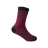 Водонепроницаемые детские носки DexShell Ultra Thin Children Socks бордовый/черный L (20-22 см)